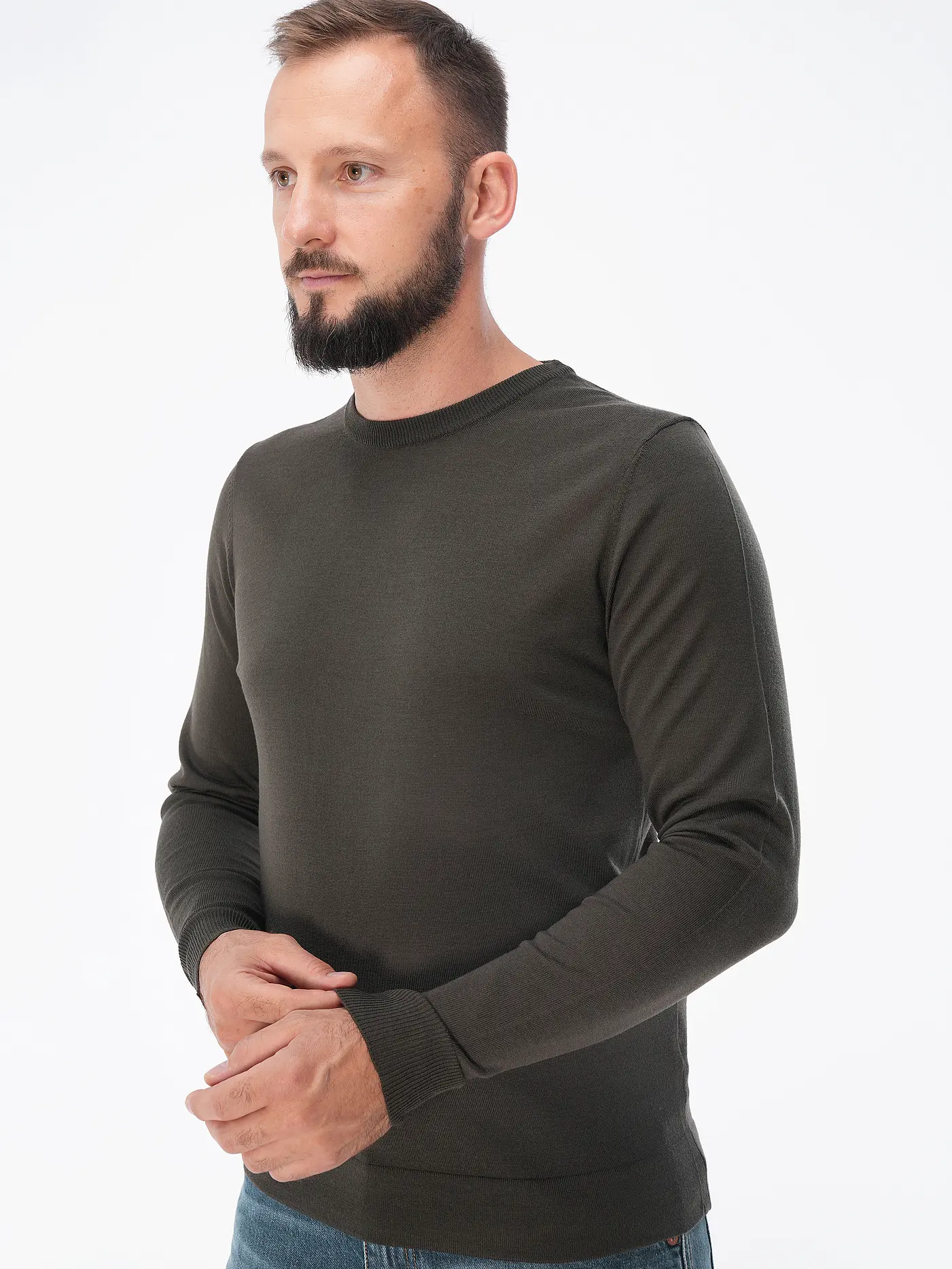 STRELLSON | Pullover Marek | olive